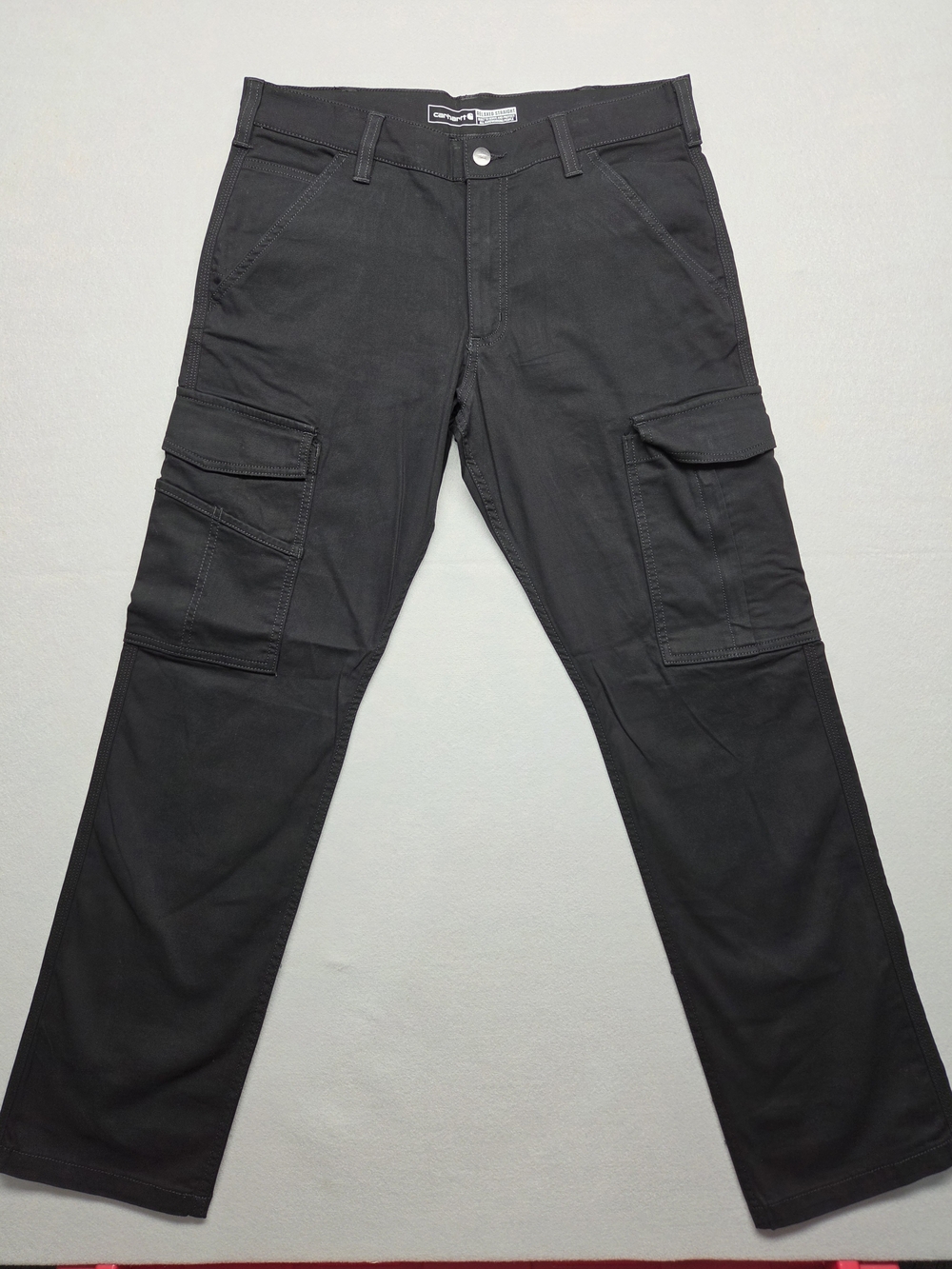 Carhartt Men's Black Cargo Pants - Classic Utility Style 32x32